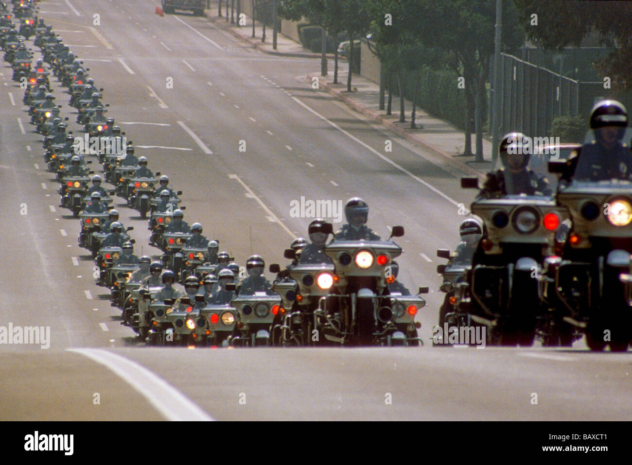 police officer funeral parade procession honor tribute death danger