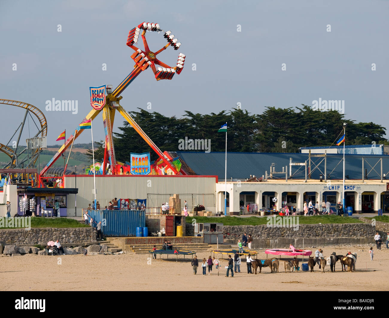 Porthcawl seafront South Wales UK Stock Photo - Alamy