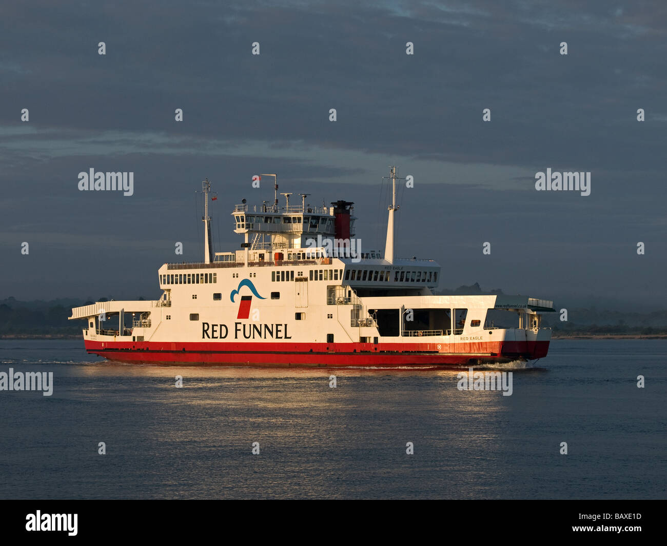 Car ferry red funnel hires stock photography and images Alamy
