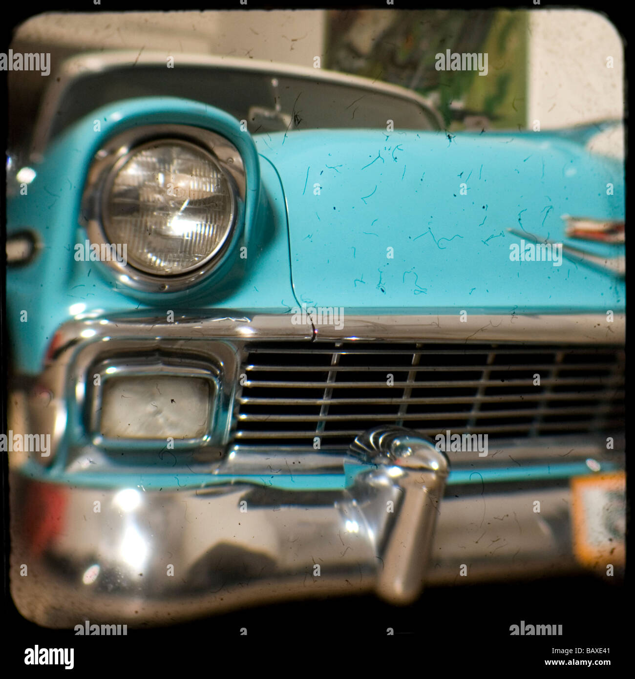 A 1957 Chevrolet Bel Air Stock Photo