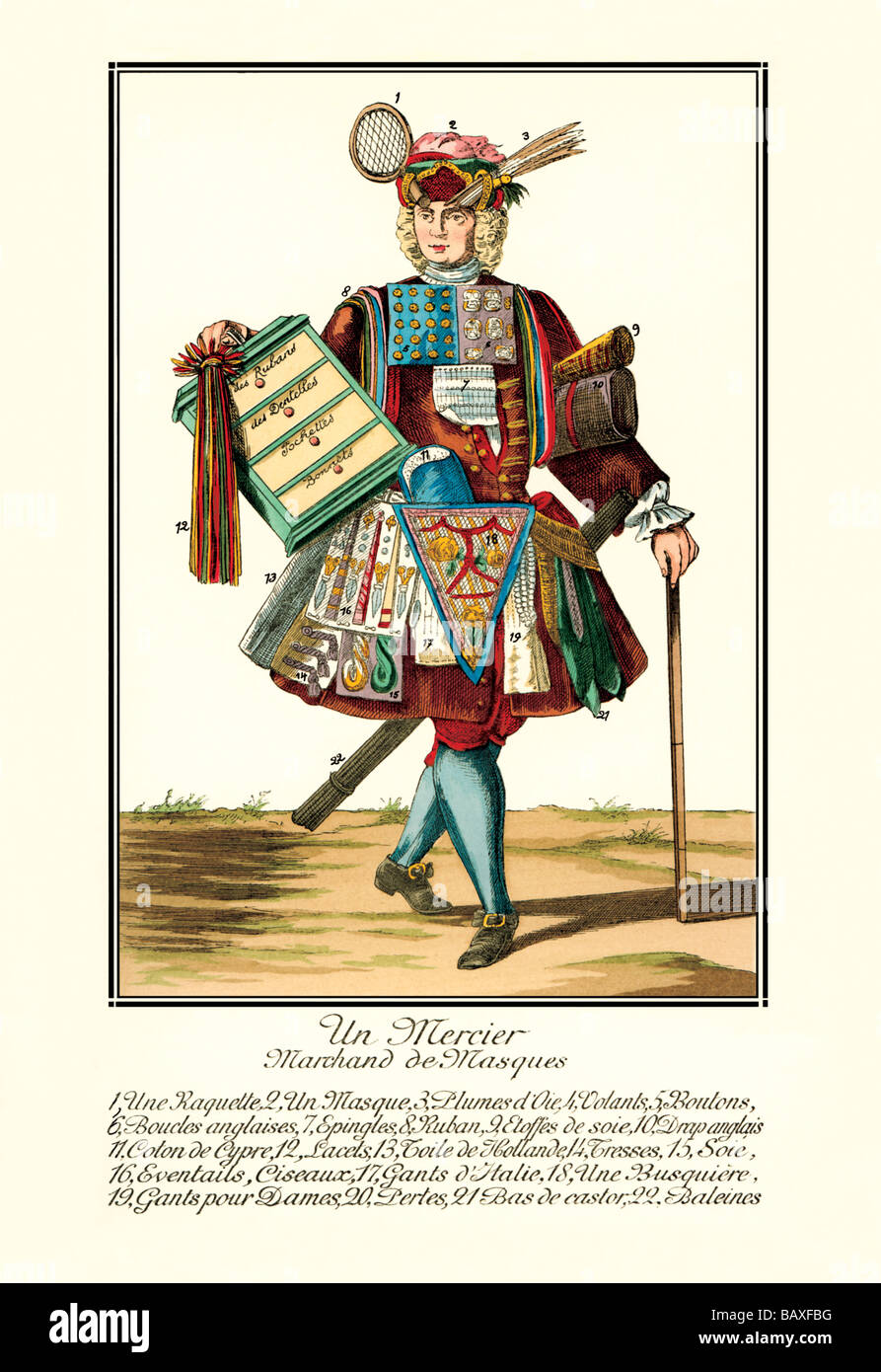 Marchand mercier hi-res stock photography and images - Alamy