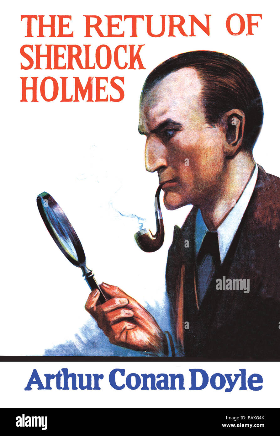 The Return of Sherlock Holmes #2 (book cover) Stock Photo