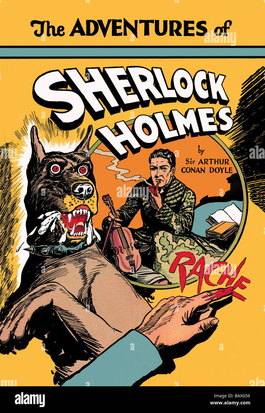 The Adventures of Sherlock Holmes #1 Stock Photo
