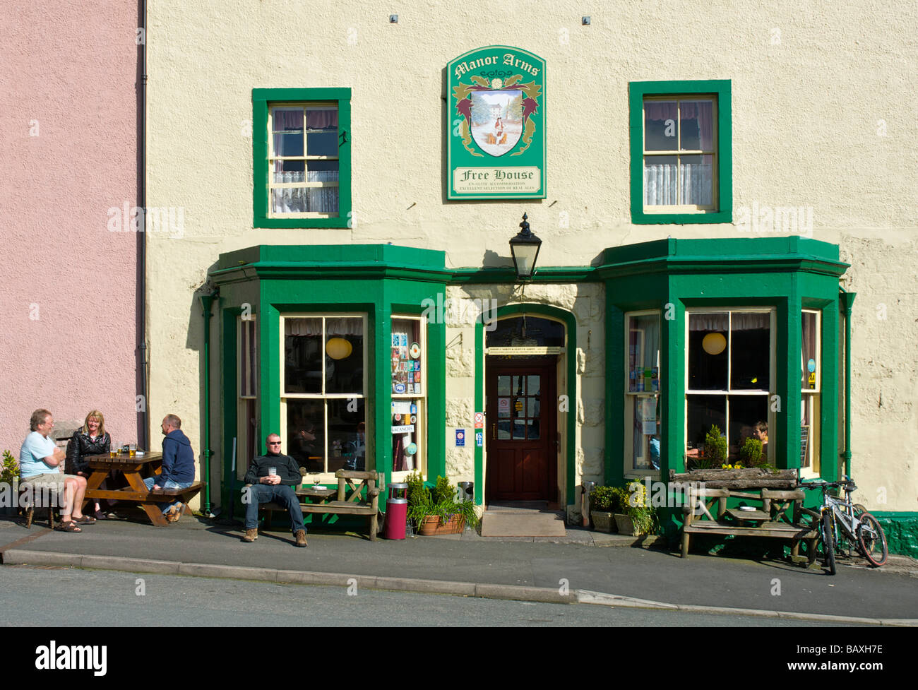 The Manor Arms in the Square, BroughtoninFurness, Cumbria, England UK