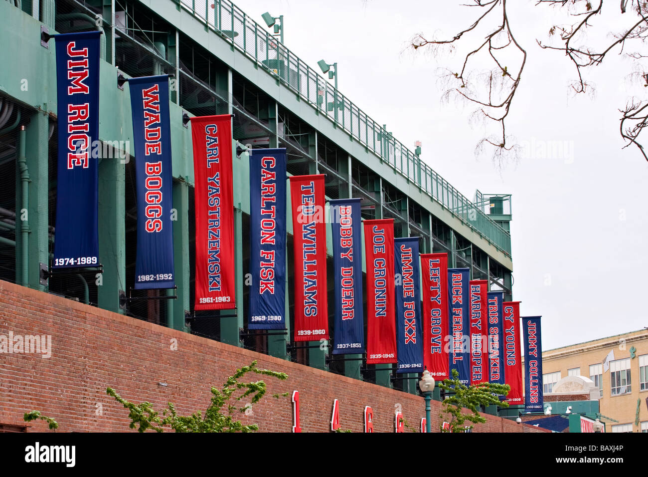 Fenway Park, Boston Massachusetts. Stock Photo