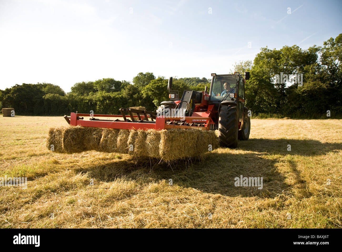 Bails hay on farm hi-res stock photography and images - Alamy