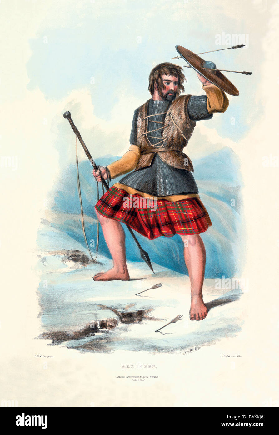 Scottish warrior hi-res stock photography and images - Alamy