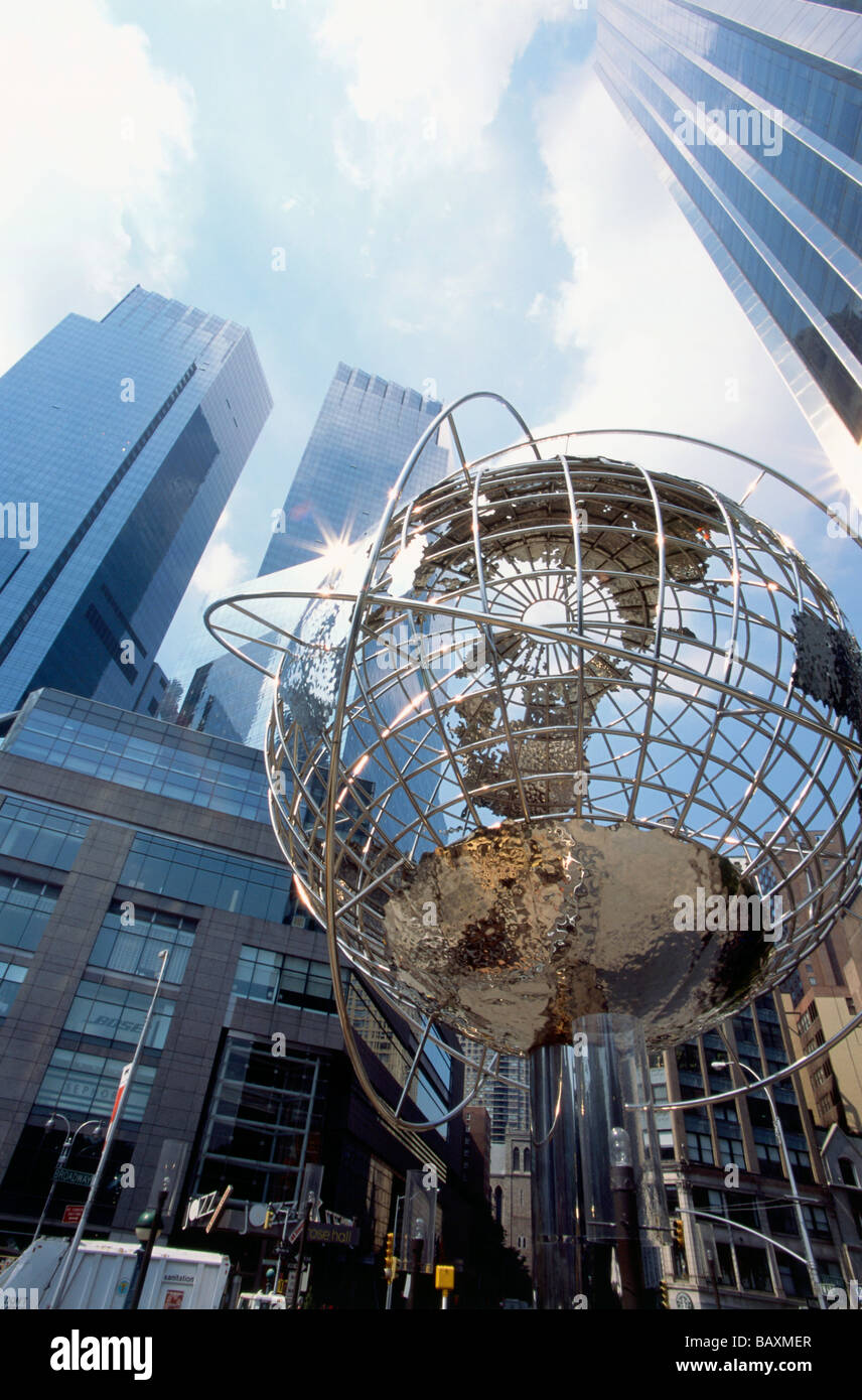 Exterior view of Time Warner Center at Columbia Circle, Manhattan, New ...