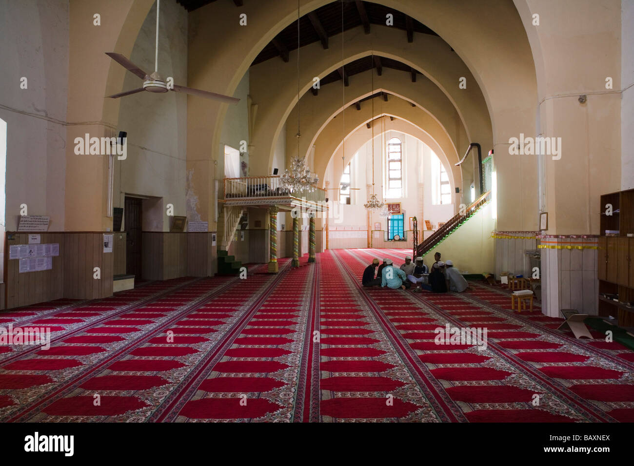 Inside Omerye Mosque, Lefkosia, Nikosia, South Cyprus, Cyprus Stock Photo