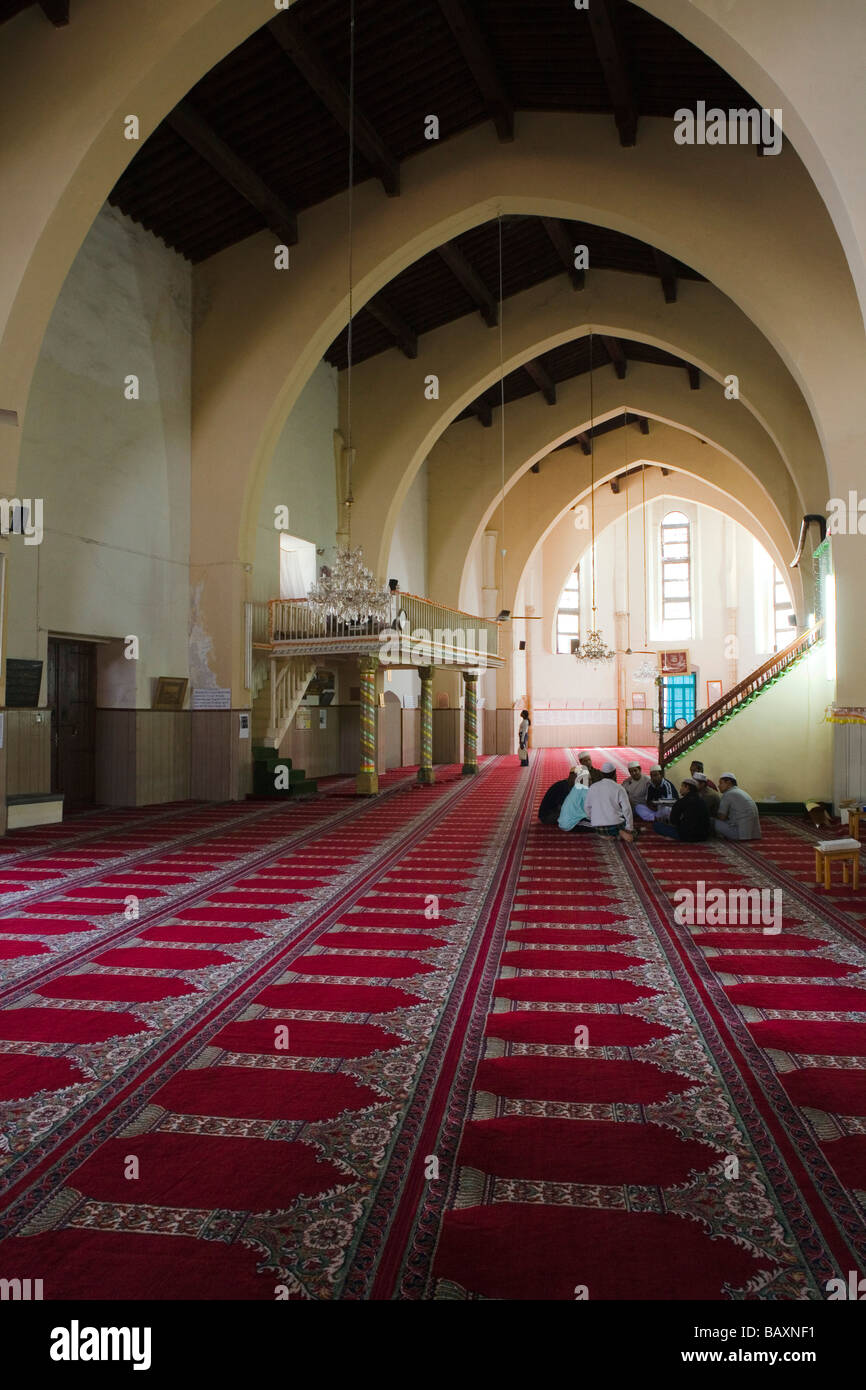 inside Omerye Mosque, Lefkosia, Nikosia, South Cyprus, Cyprus Stock Photo