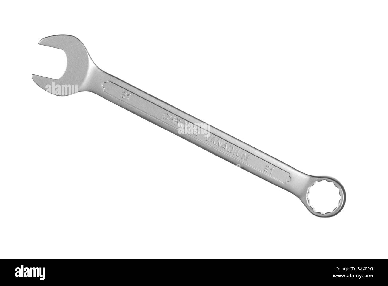 Isolated Spanner Stock Photo