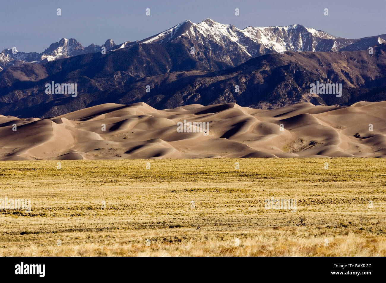 Great Sand Dunes National Park and Preserve - near Mosca, Colorado ...