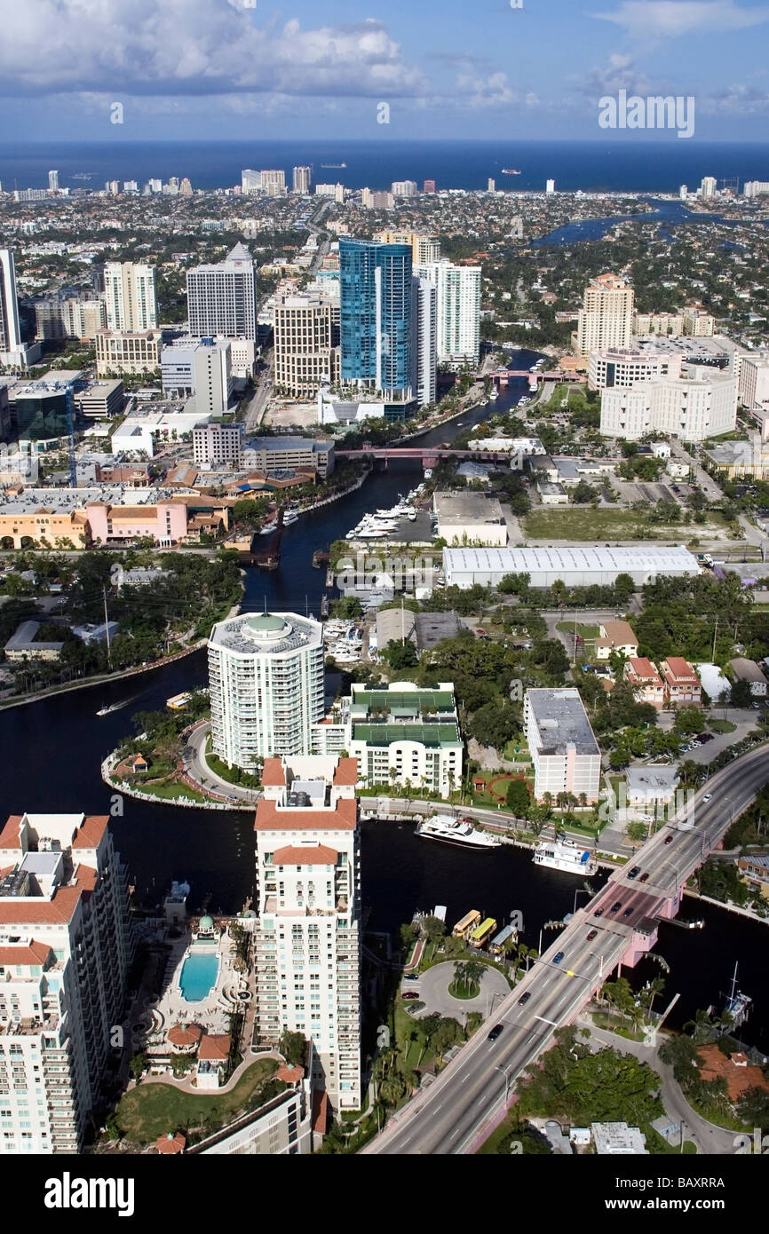 Aerial Of Downtown Fort Lauderdale