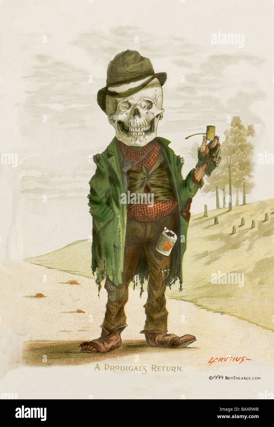 Death Works for Food Stock Photo Alamy