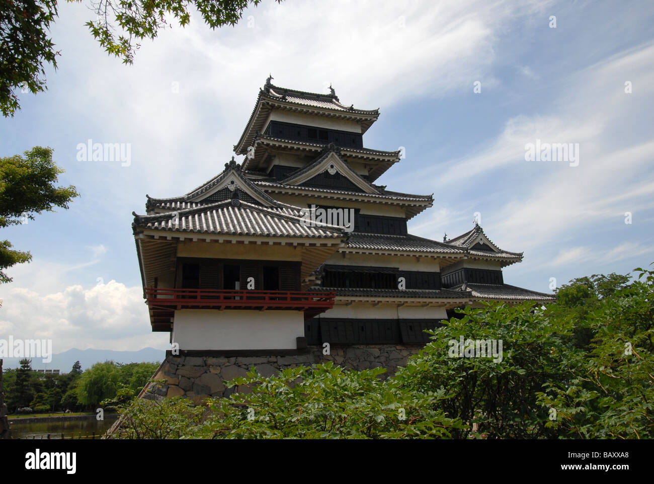 Matsumoto castle, Nagano-ken, Japan Stock Photo
