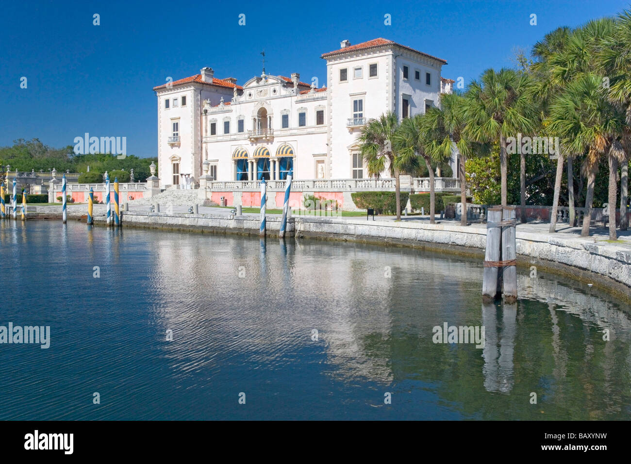 Villa Vizcaya, Miami, Florida, USA Stock Photo