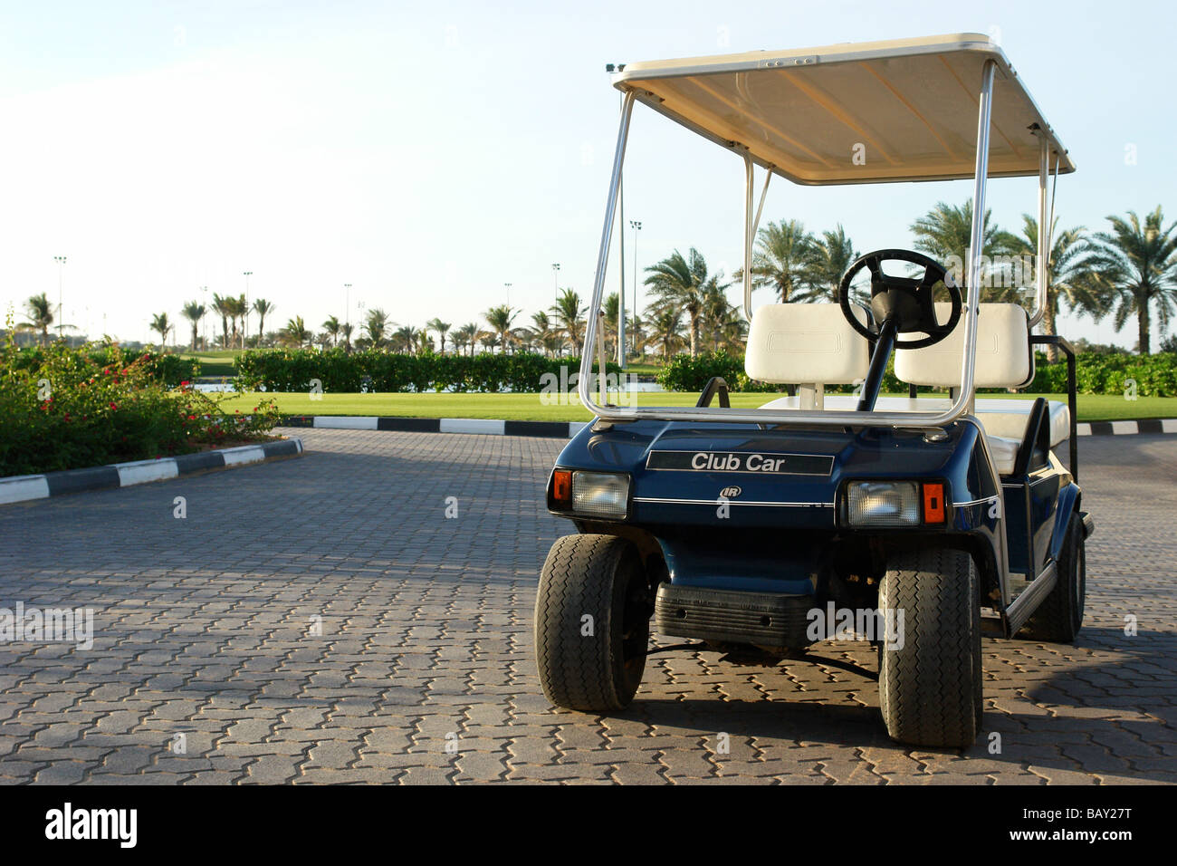 Tower Links Golf Club, Ras Al Khaimah, RAK, United Arab Emirates, UAE Stock Photo