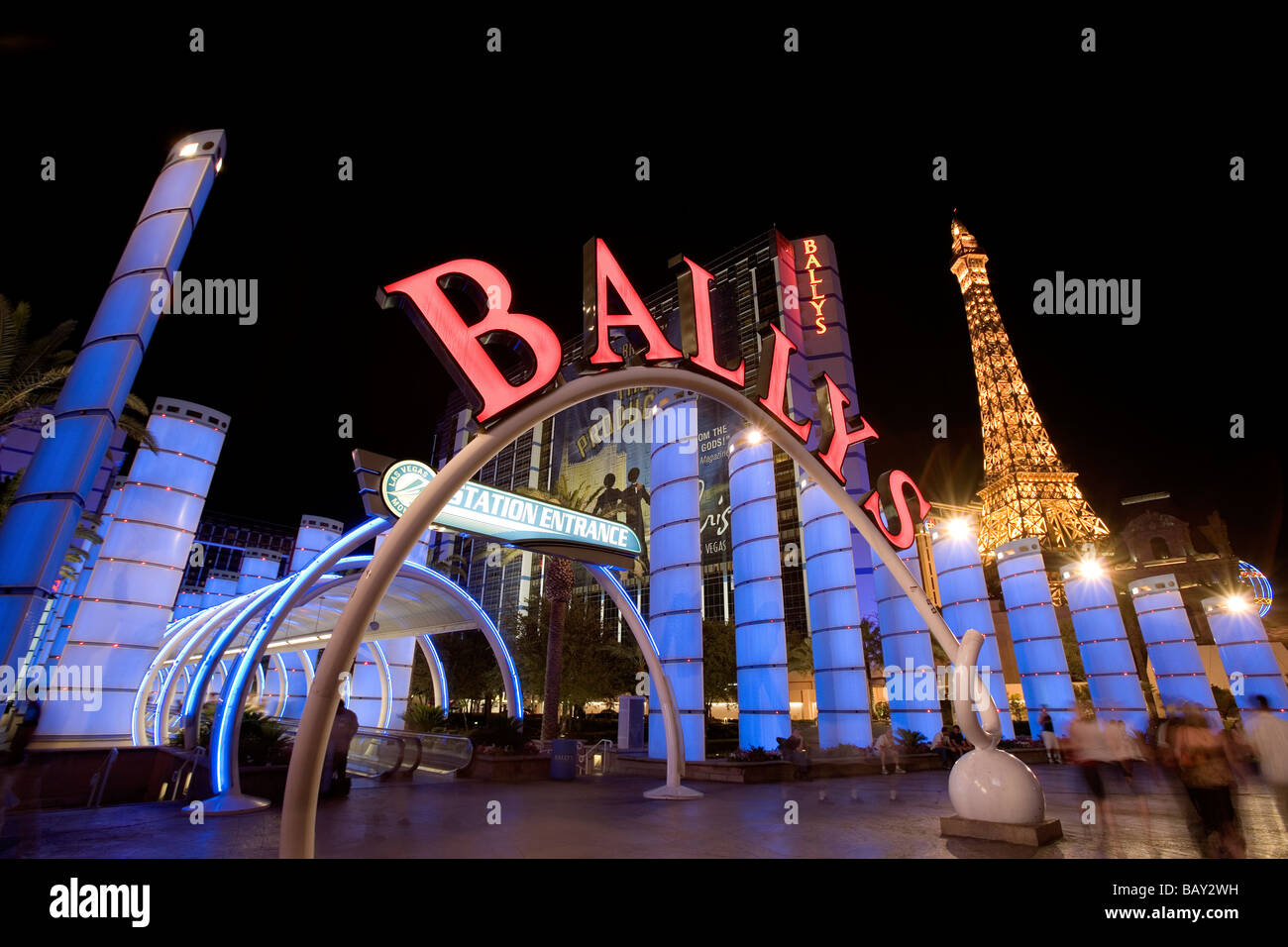 Bally's Las Paris Bally's Usa Las Vegas Nevada View Of