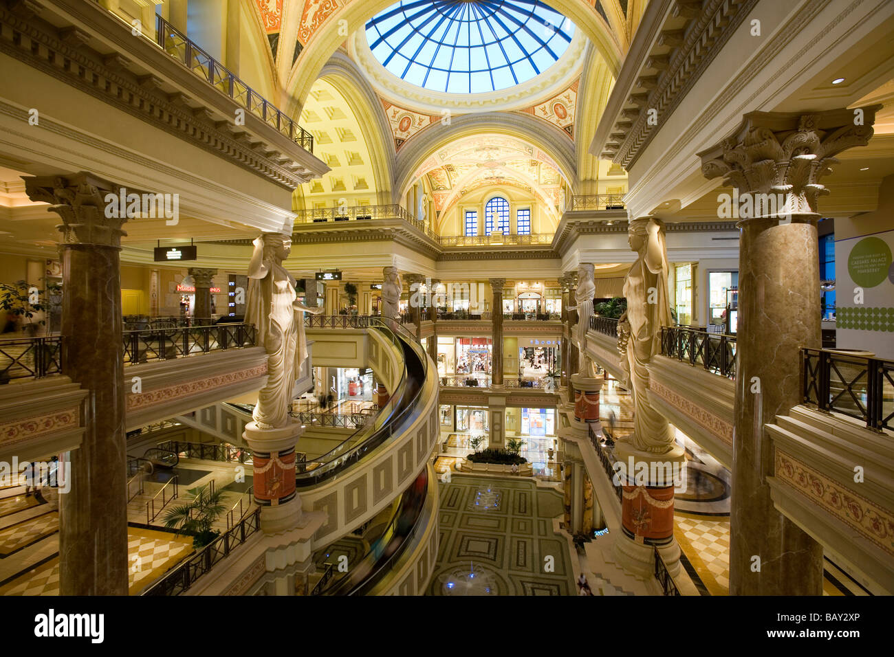 Caesars palace forum shops hi-res stock photography and images - Alamy