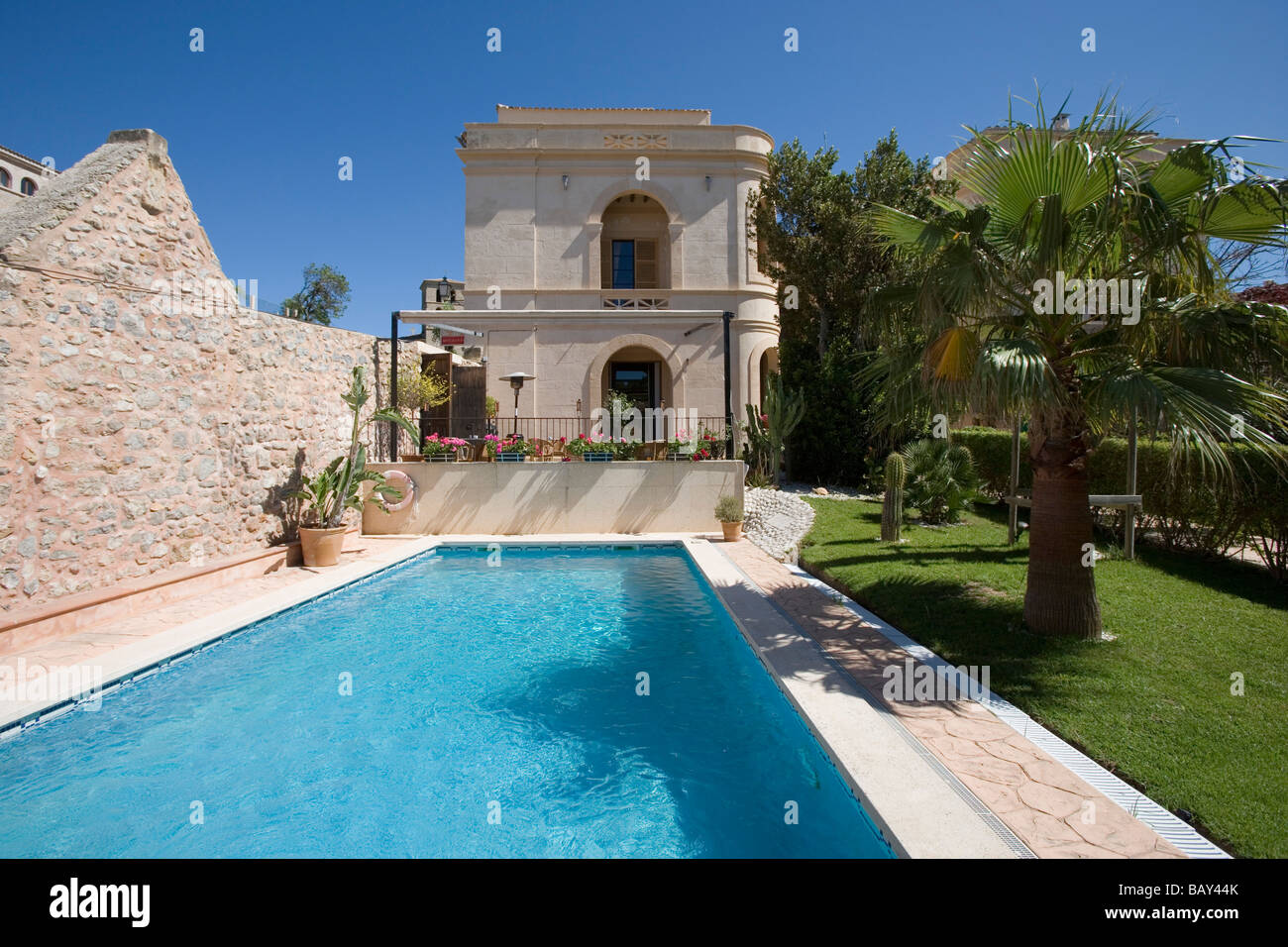 Sant Salvador Hotel Swimming Pool Arta Mallorca Balearic Islands Stock Photo Alamy