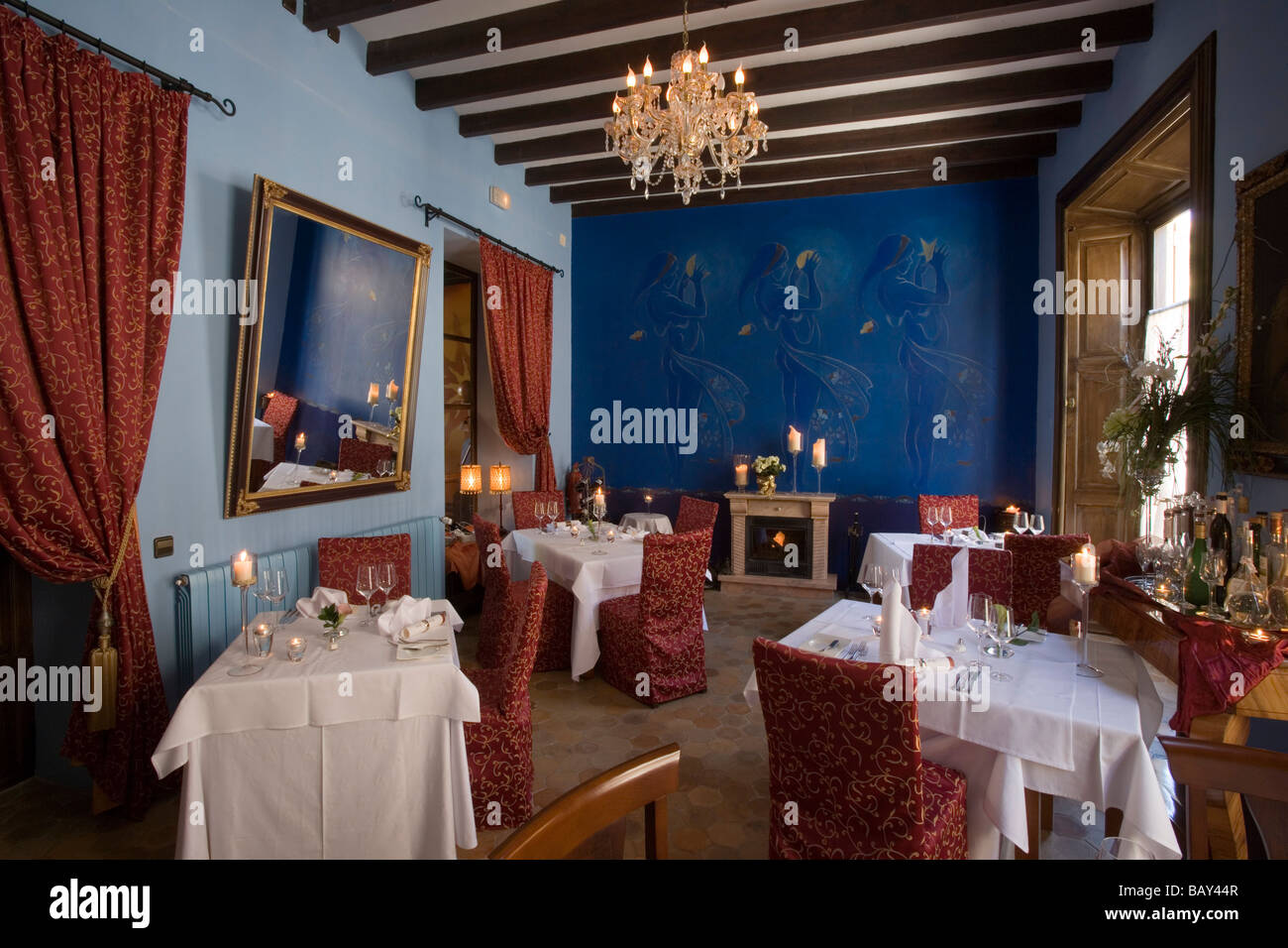 Zezo Restaurant At Sant Salvador Hotel Arta Mallorca Balearic Stock Photo Alamy
