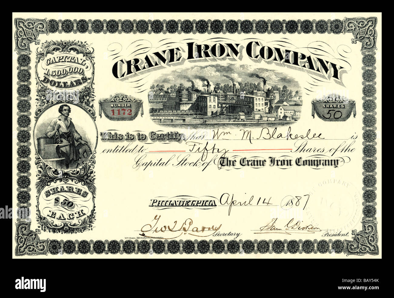 Iron company hires stock photography and images Alamy