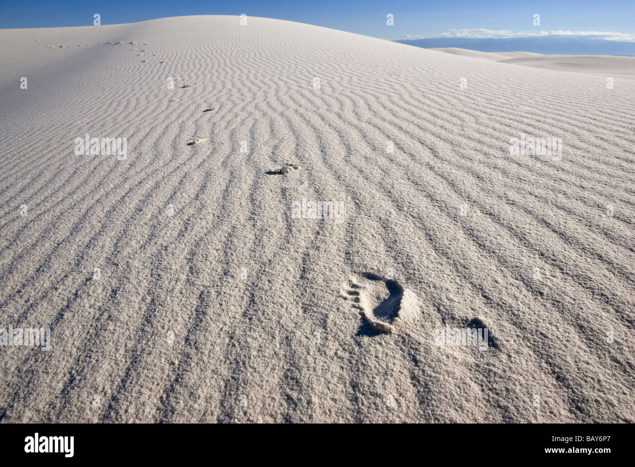 Footprints in hires stock photography and images Alamy