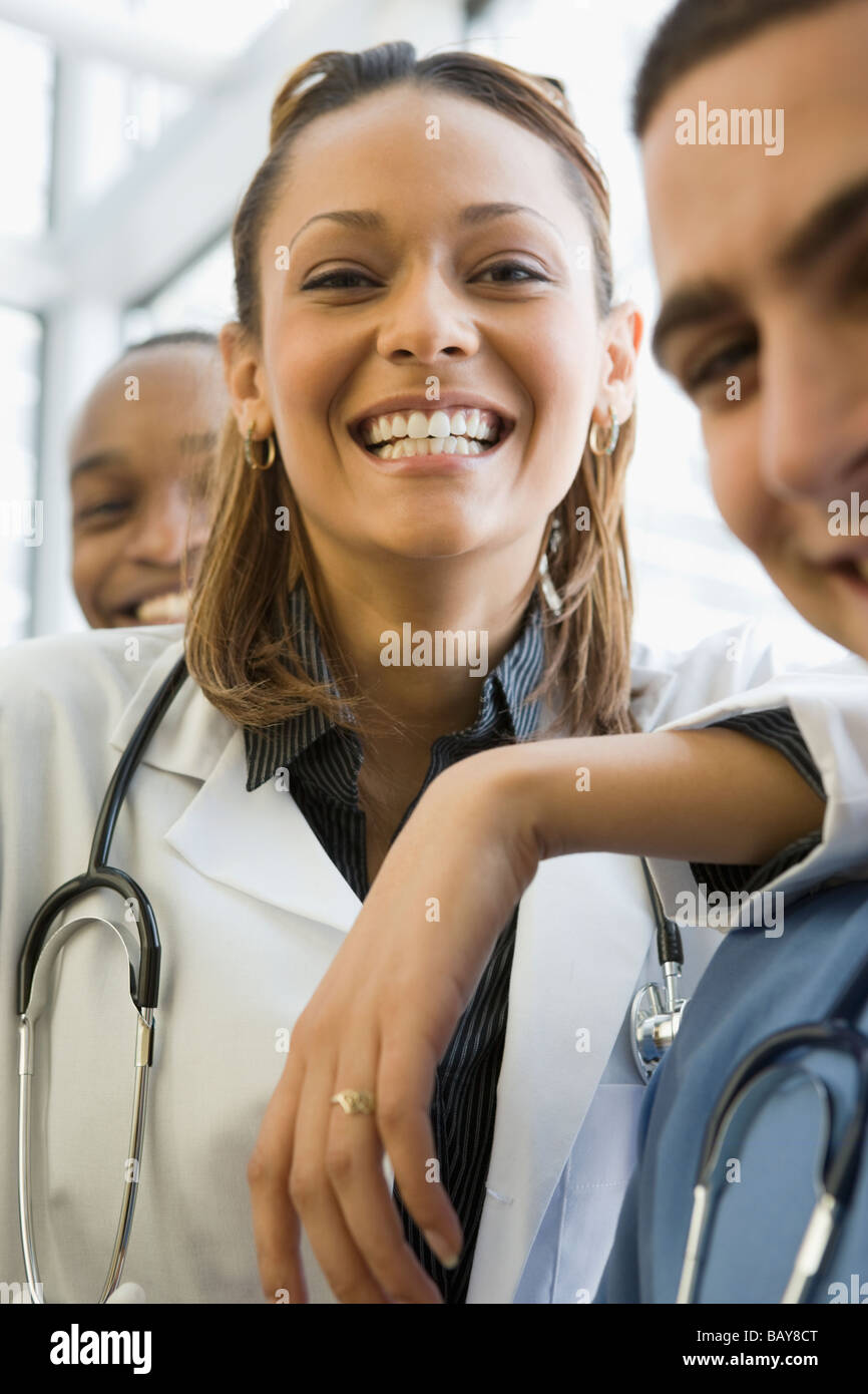 Nurses laughing hi-res stock photography and images - Alamy