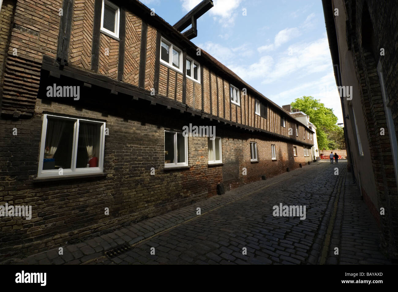 Restored Hanseatic warehouse, King's Lynn, Norfolk, England Stock Photo