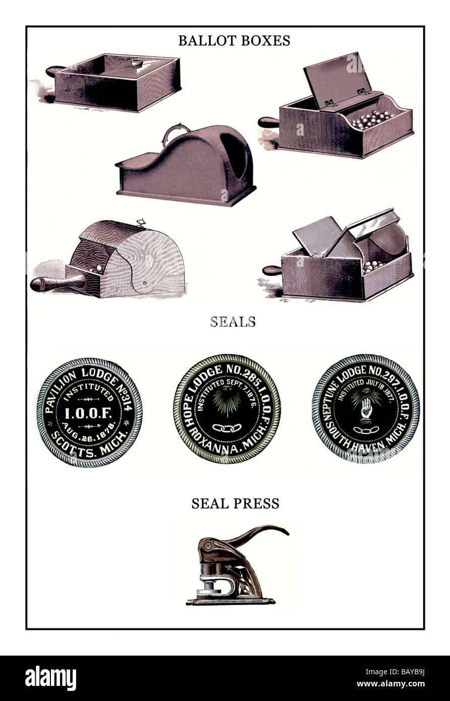 Seal ballot boxes hires stock photography and images Alamy