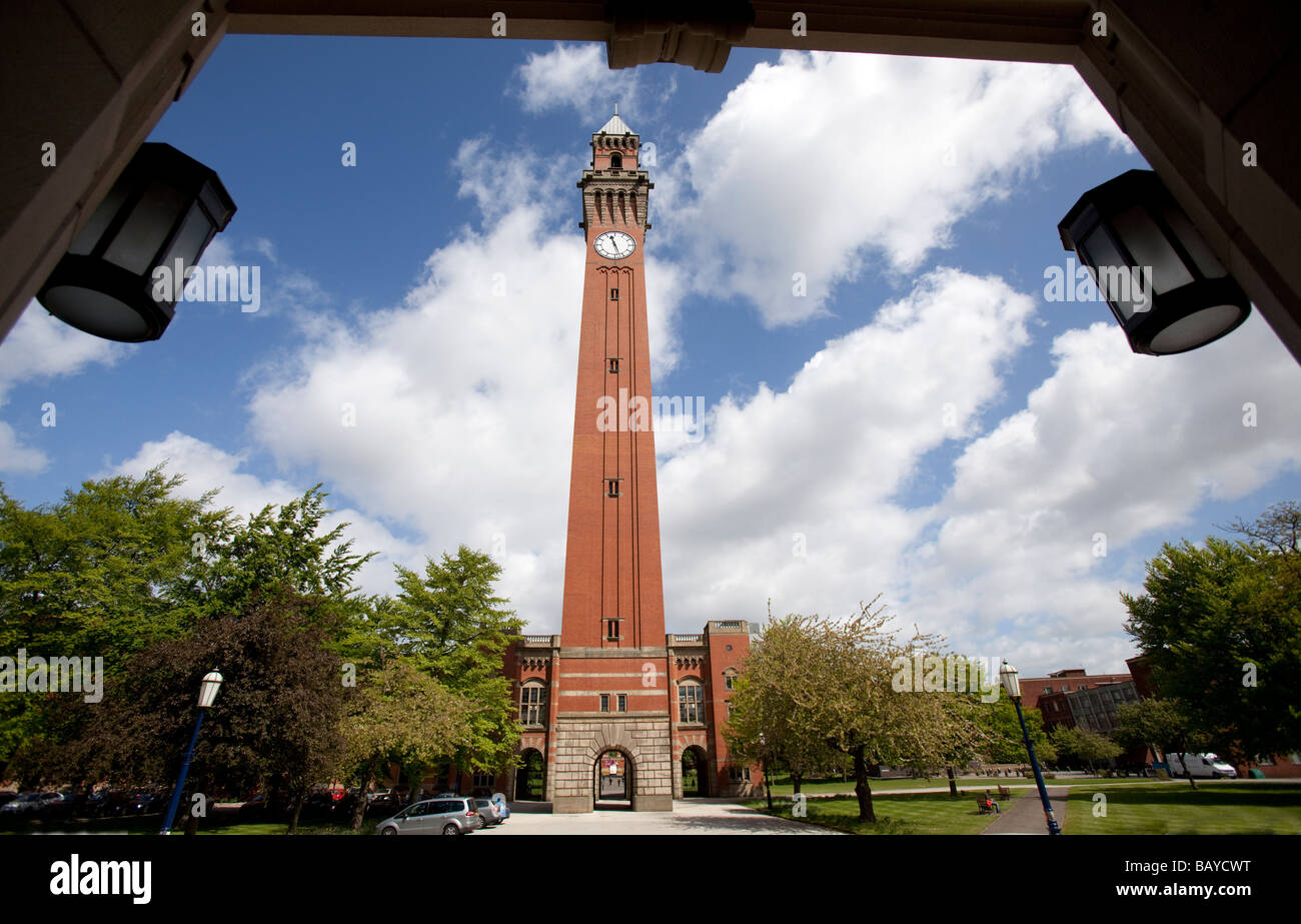 Birmingham University Clock Tower High Resolution Stock Photography and
