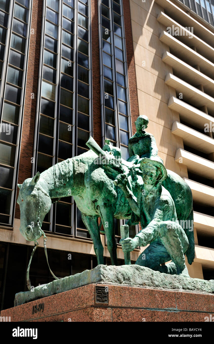 Statues Downtown Oklahoma City