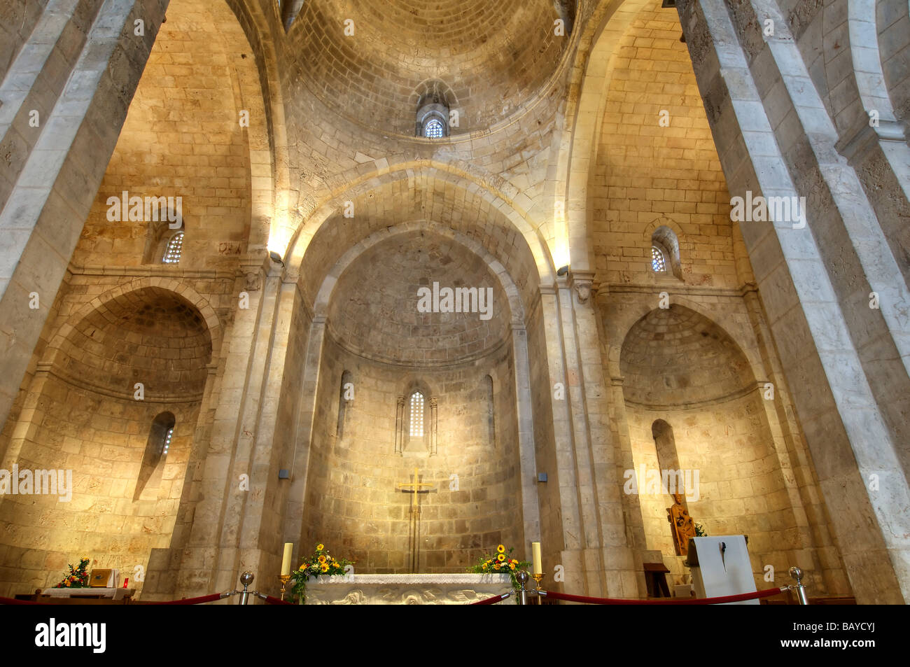 St Anne's Church; Jerusalem, Israel Stock Photo Alamy