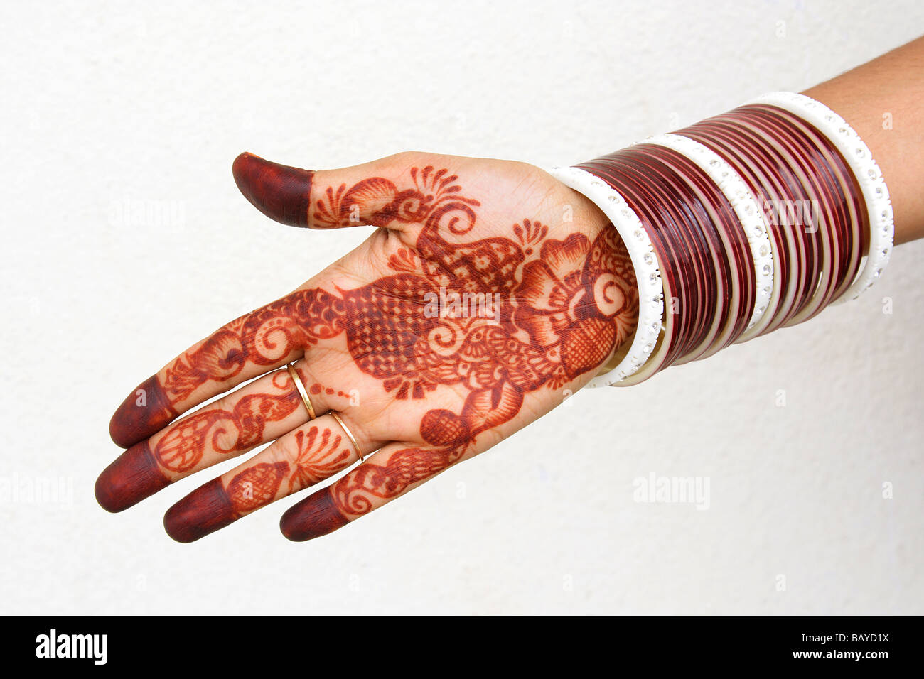 Henna Design Tattoo On Bride S Hands Stock Photo Alamy Henna Design Tattoo On Bride S Hands Stock Photo Alamy