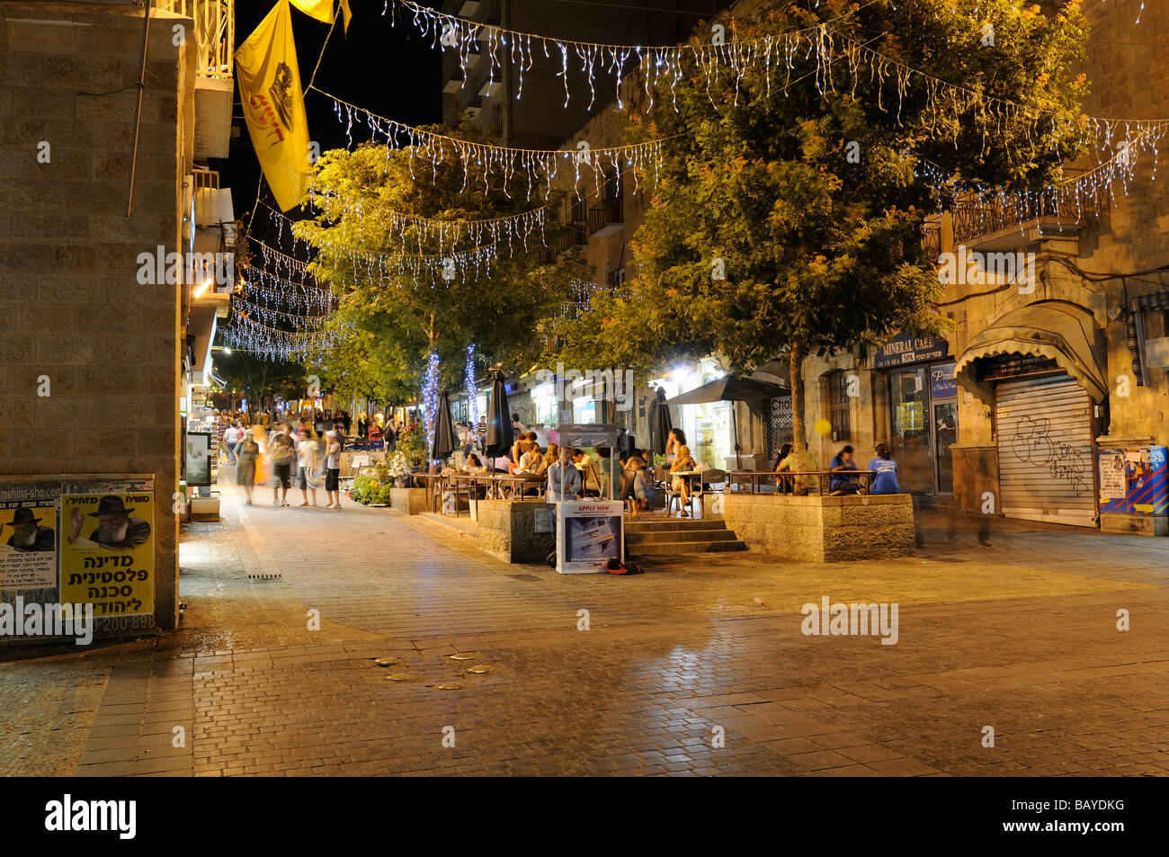 Jerusalem Ben Street Yehuda High Resolution Stock Photography And Images Alamy
