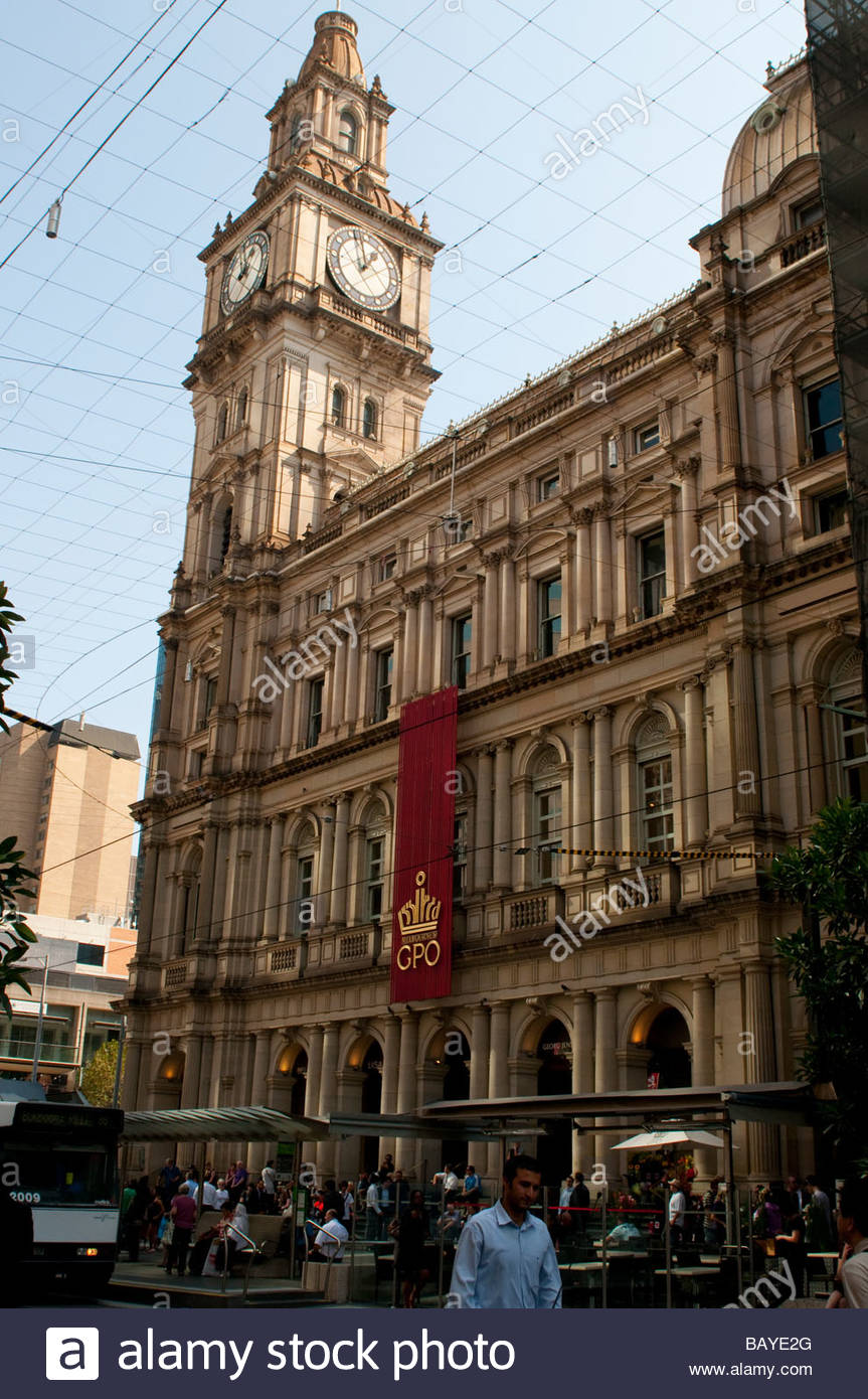 Exterior General Post Office Gpo Stock Photos & Exterior General Post