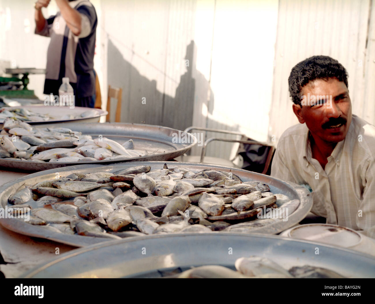 Bahrain fish market hires stock photography and images Alamy