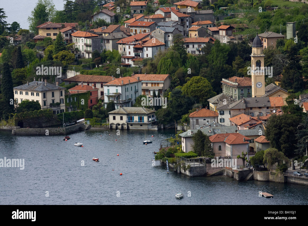 George Clooney S Villa In Laglio On Lake Como Italy Stock Photo Alamy