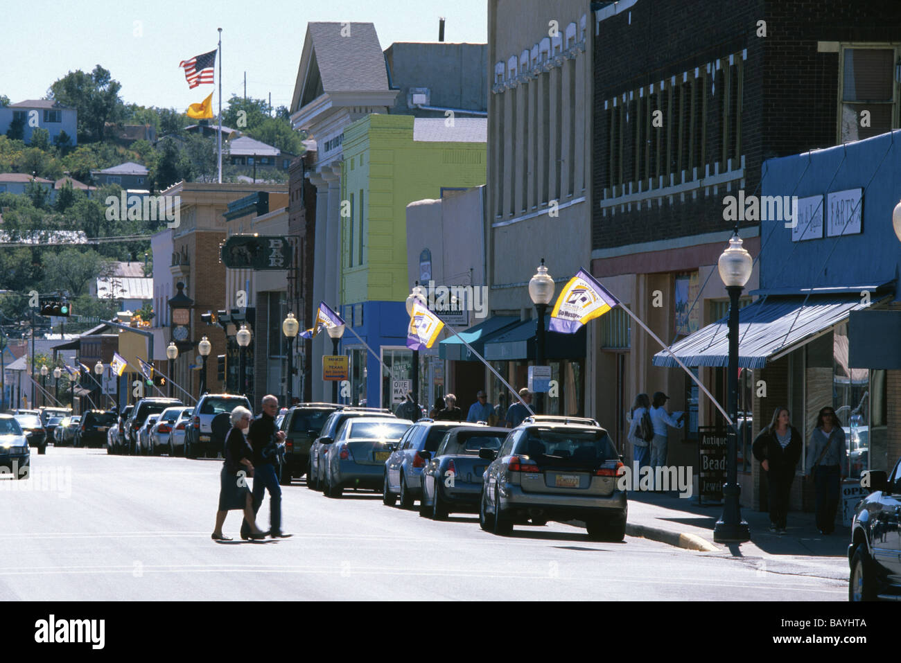 Bullard Street in Silver City New Mexico USA Stock Photo Alamy