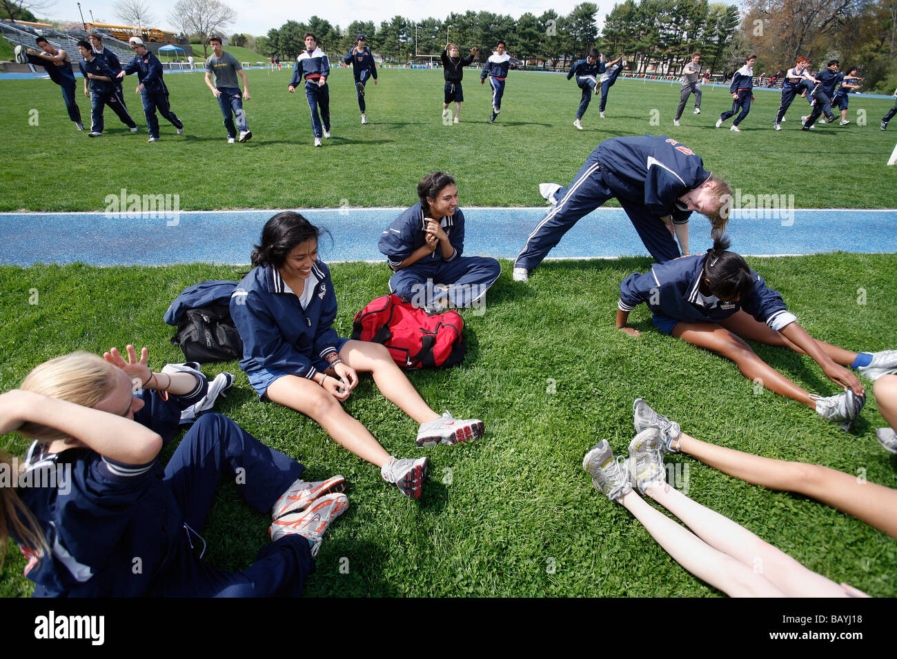 High school track meet hires stock photography and images Alamy