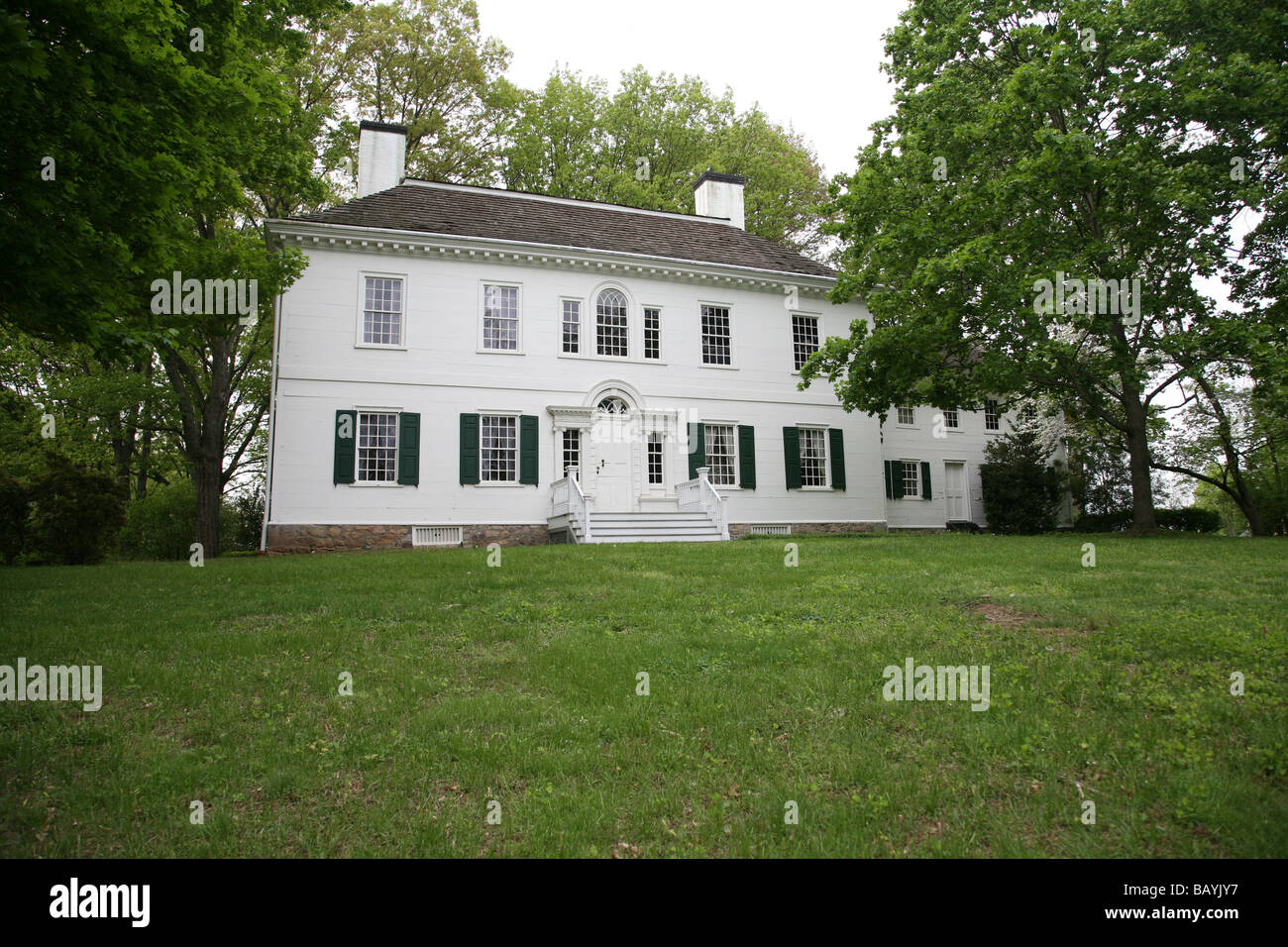 Morristown, New Jersey, Morris County, Ford Mansion, Morristown National Historical Park, Ford Mansion Washington's Headquarters Stock Photo