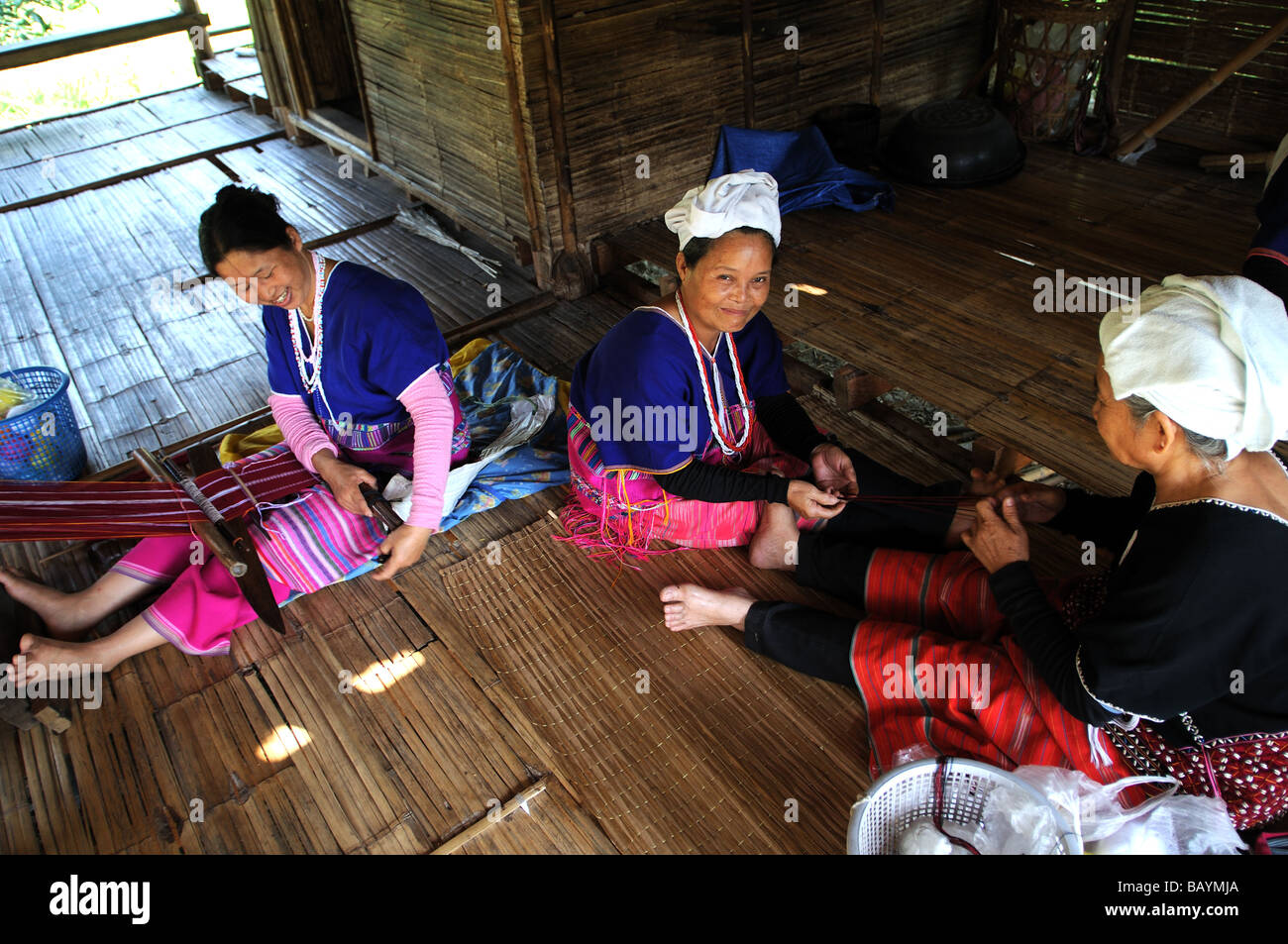 Akha hilltribe women hi-res stock photography and images - Alamy