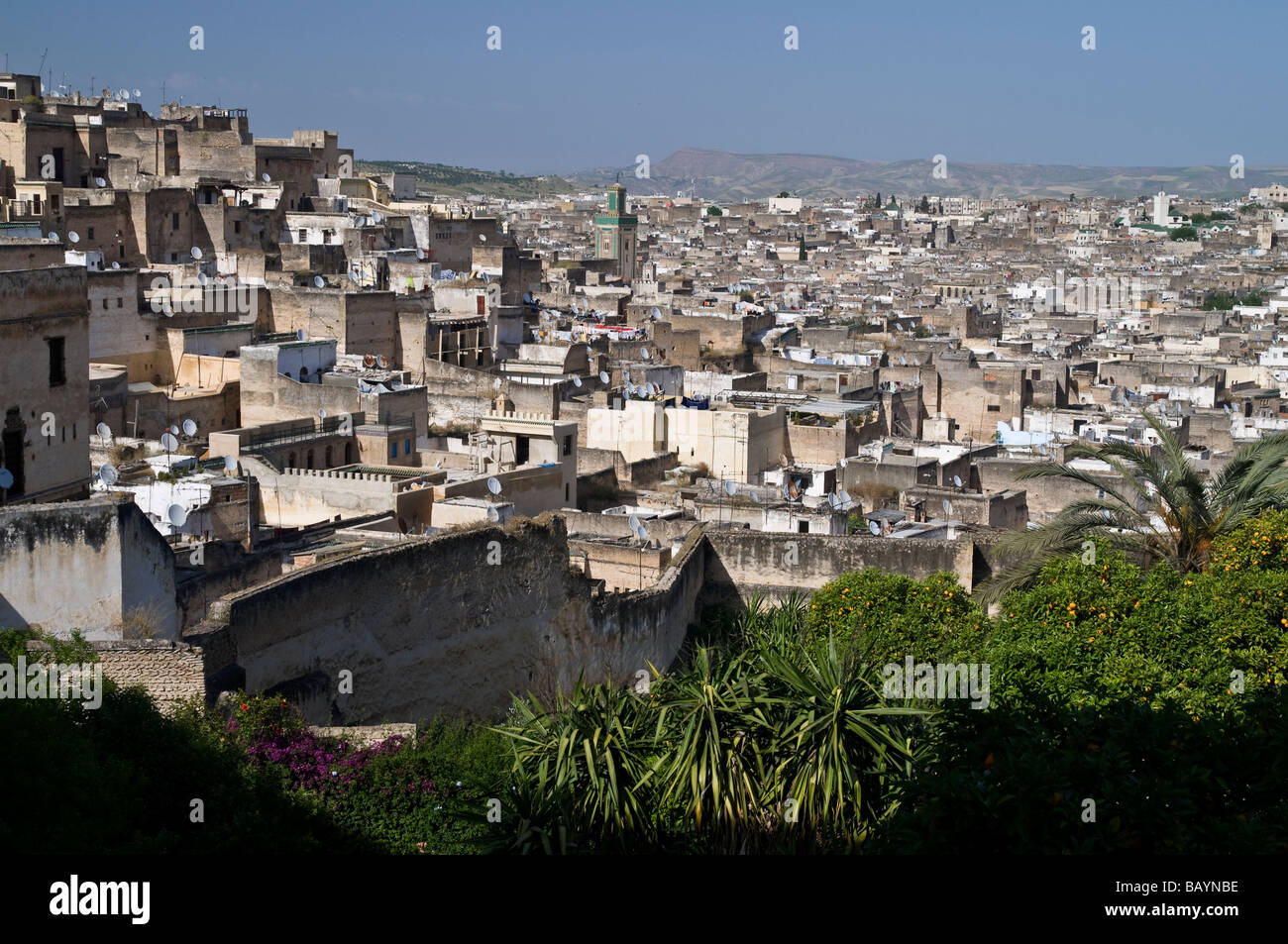 Fes roof gardens hi-res stock photography and images - Alamy