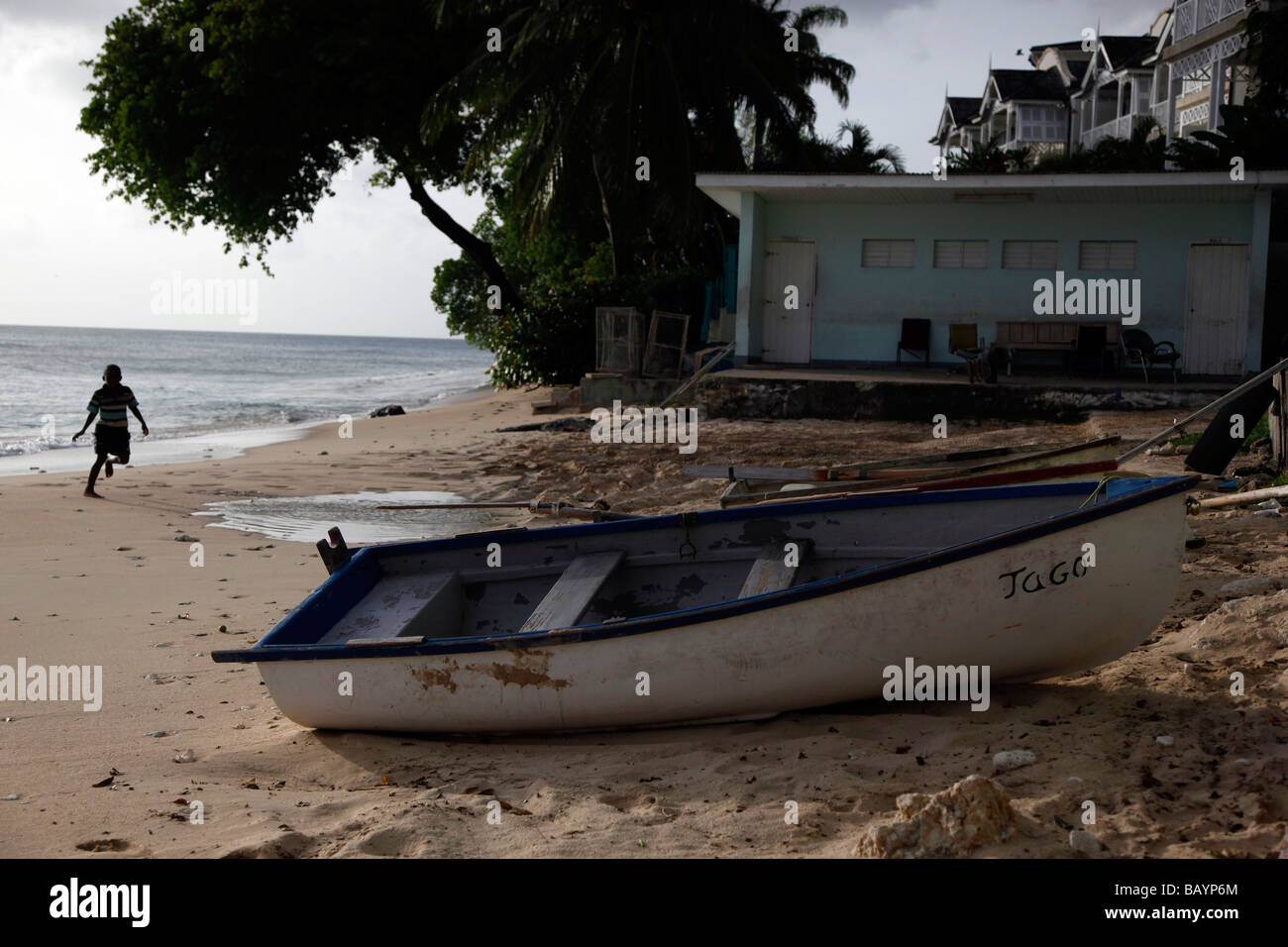 Barbados St James Beach Stock Photo Alamy