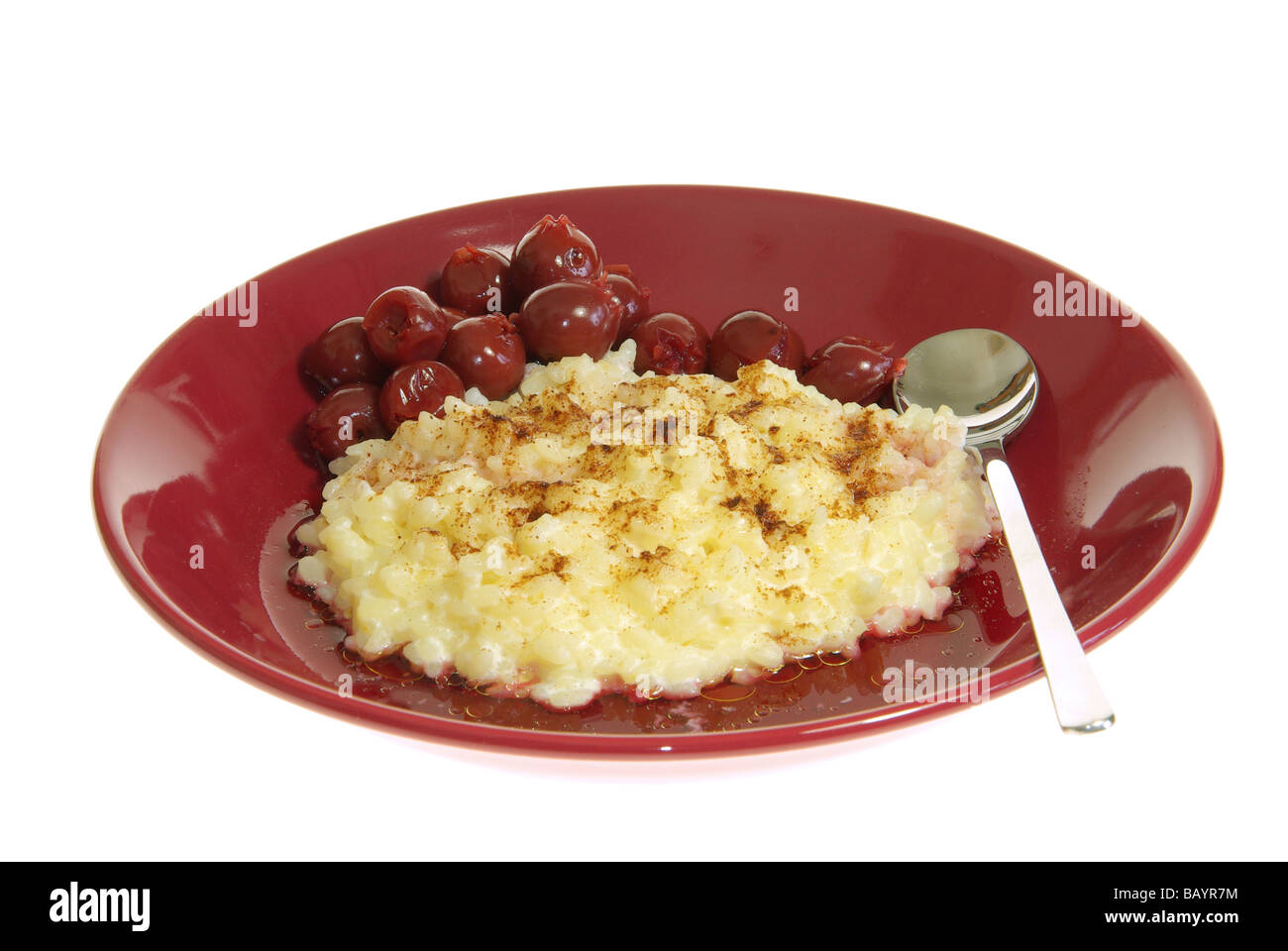 Milchreis rice pudding 03 Stock Photo