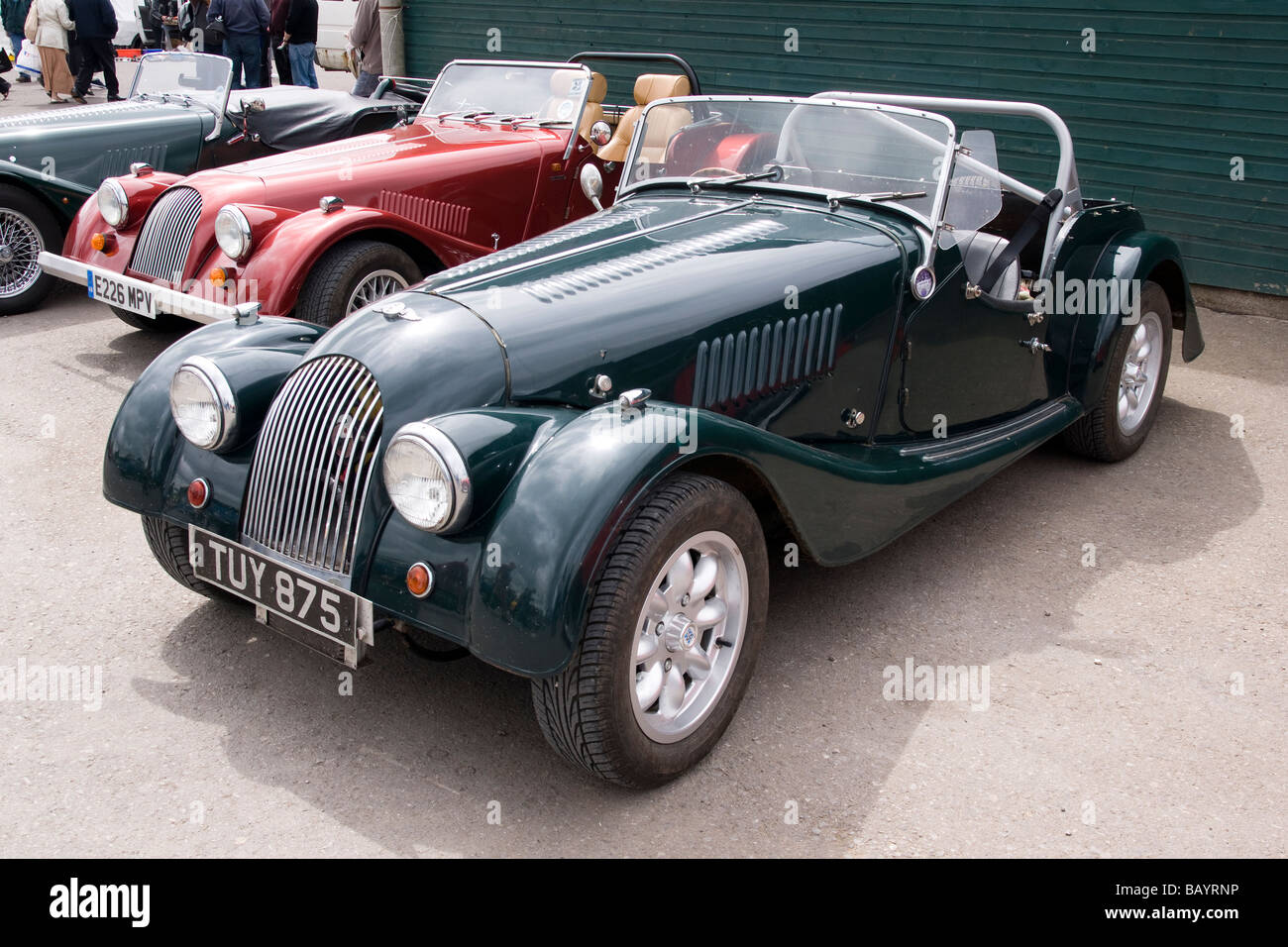 Green morgan car hi-res stock photography and images - Alamy