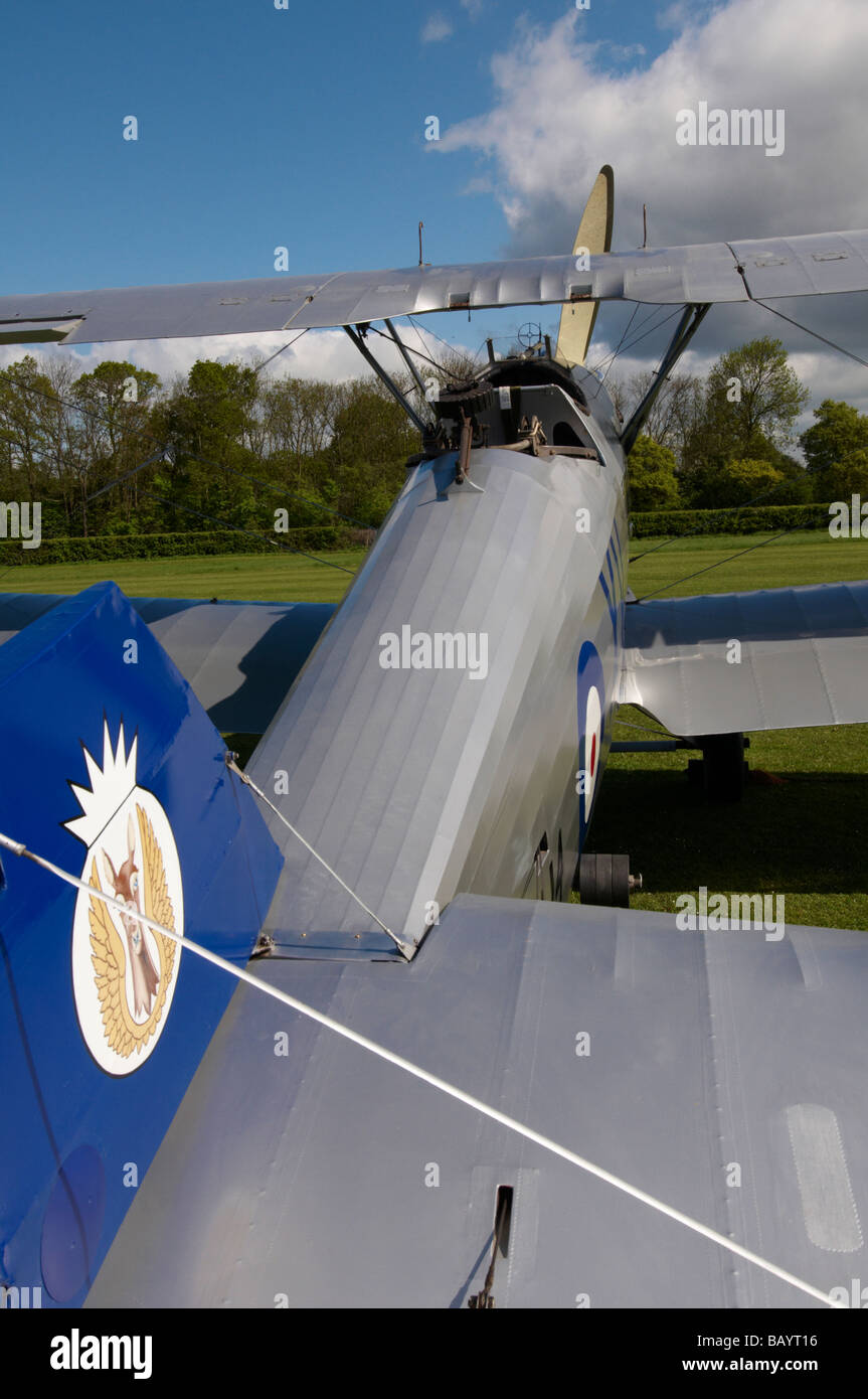Hawker Hind As seen at Shuttleworth Air Show Spring 2009 Stock Photo