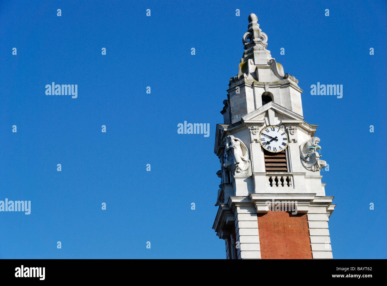 Town hall clock tower hires stock photography and images Alamy