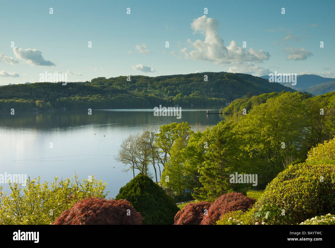 View of Lake Windmere from Broad Leys, clubhouse of the Windermere