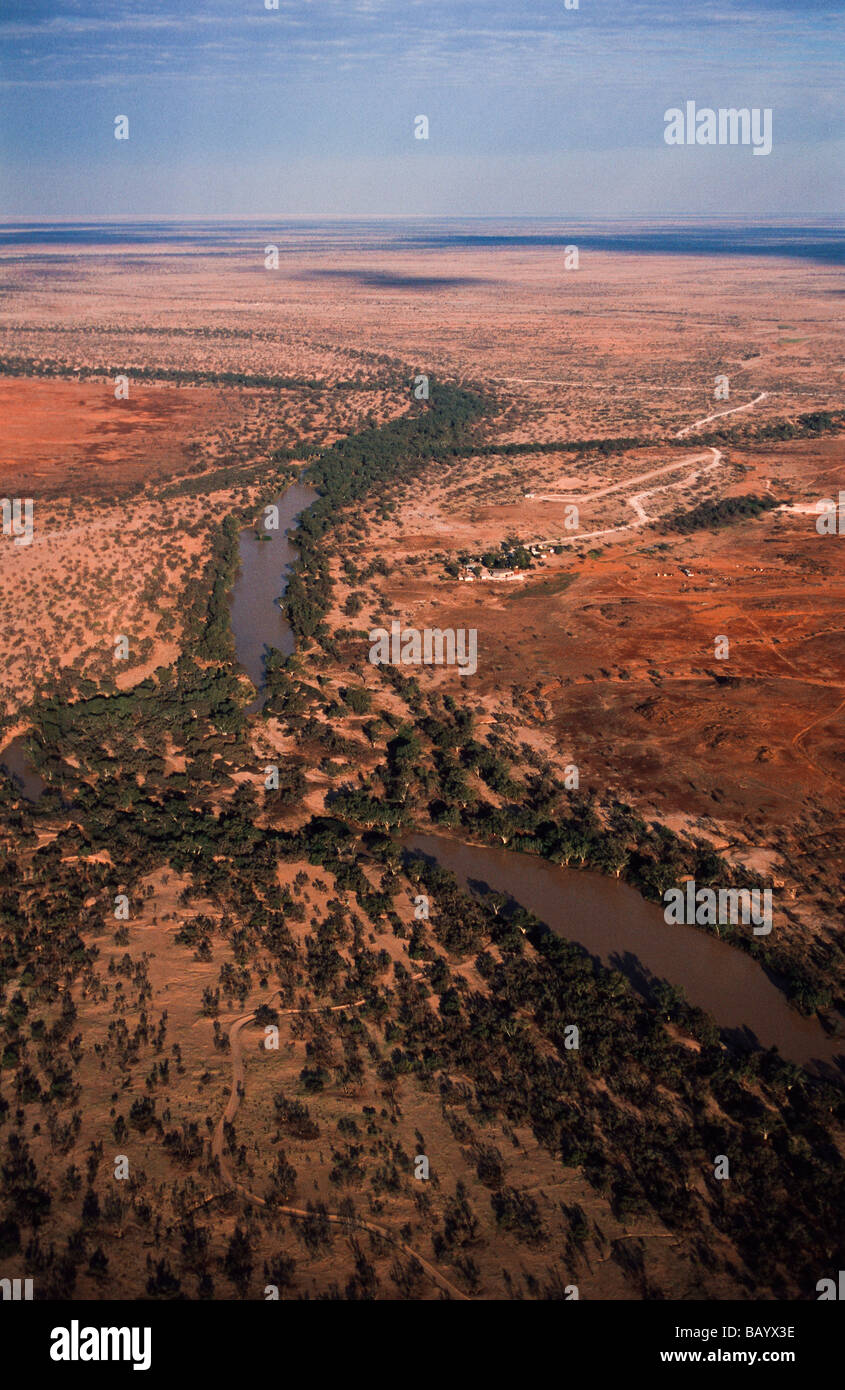 Cooper Creek, outback Australia Stock Photo
